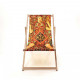 Sdraio pieghevole in legno di faggio "Lady On Carpet"