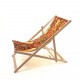 Sdraio pieghevole in legno di faggio "Lady On Carpet"