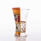 Set 3 Bicchieri per acqua in vetro dal design moderno "Pannoti"