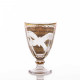 Set 3 Bicchieri per acqua in vetro dal design moderno "Pannoti"