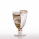 Set 3 Bicchieri per acqua in vetro dal design moderno "Pannoti"