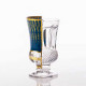 Set 3 Bicchieri per acqua in vetro dal design moderno "Pannoti"