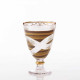 Set 3 Bicchieri per acqua in vetro dal design moderno "Pannoti"