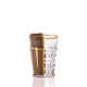 Set 3 Bicchieri per acqua in vetro dal design moderno "Rondinia"
