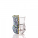 Set 3 Bicchieri per acqua in vetro dal design moderno "Rondinia"