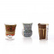 Set 3 Bicchieri per acqua in vetro dal design moderno "Rondinia"