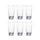 Set 6 pezzi Bicchieri tumbler alti per acqua