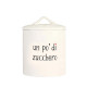 Barattolo ermetico per zucchero in ceramica