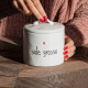Barattolo in ceramica per sale
