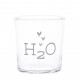 Set 6 pezzi Bicchieri per acqua in vetro