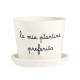 Vaso in gres ideale per piante aromatiche e decorazioni green