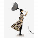 Lampada da tavolo con paralume in tessuto "Little Girl" Machi