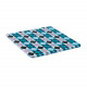 Set 6 pezzi Sottobicchiere quadrato in PMMA dal design moderno decoro Modern