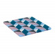 Set 6 pezzi Sottobicchiere quadrato in PMMA dal design moderno decoro Modern