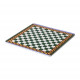 Set 6 pezzi Sottobicchiere quadrato in PMMA dal design moderno decoro Rainbow