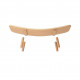 Porta bottiglie da tavolo in legno dal design moderno ed elegante "Vinola"