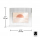 Portafoto piccolo con cornice in vetro dal design moderno