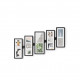 Portafoto da parete con cornice in legno dal design moderno