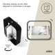 Portafoto in legno con cornice bifacciale dal design moderno