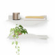Set 2 mensole da parete dal design moderno