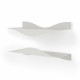 Set 2 mensole da parete dal design moderno