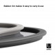 Set 2 vassoi dal design moderno