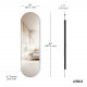 Specchio da parete ovale dal design moderno