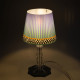 Abatjour da comodino in plexiglass con lampadina a LED di design Ethnic
