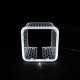 Abat Jour a LED in plexiglas in stile moderno versione Tits & Butts
