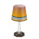 Abatjour da comodino in plexiglass con lampadina a LED di design Rainbow