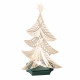 Albero di natale in plexiglass illuminato a led