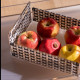 Cassetta porta frutta in plexiglass dal design elegante