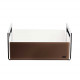 Cassetta frutta con struttura in plexiglass dalle linee moderne ed eleganti