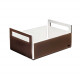 Cassetta frutta con struttura in plexiglass dalle linee moderne ed eleganti