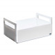 Cassetta frutta con struttura in plexiglass dalle linee moderne ed eleganti