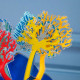Corallo acropora piccolo in plexiglass per vaso