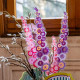 Fiore grande lilla in plexiglass per vaso