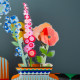 Fiore piccolo lilla in plexiglass per vaso