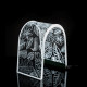 Lampada da comodino a LED in plexiglas dal design moderno Bora Bora