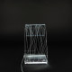 Lampada da comodino a LED in plexiglas dal design moderno Online