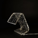 Lampada da comodino a LED in plexiglas dal design moderno Stardust