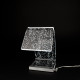 Lampada da comodino a LED in plexiglas dal design moderno Stardust