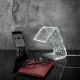 Lampada da comodino a LED in plexiglas dal design moderno Stardust
