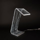 Lampada da tavolo a LED in plexiglas dal design moderno Online