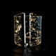 Lampada da tavolo a led struttura in plexiglas dal design moderno ed elegante