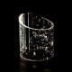 Lampada da tavolo a led struttura in plexiglas dal design moderno ed elegante