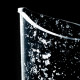 Lampada da tavolo a led struttura in plexiglas dal design moderno ed elegante