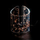 Lampada da tavolo a led struttura in plexiglas dal design moderno ed elegante