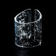 Lampada da tavolo a led struttura in plexiglas dal design moderno ed elegante