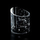 Lampada da tavolo a led struttura in plexiglas dal design moderno ed elegante